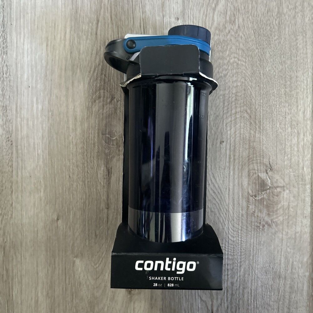 Contigo Shake & Go Fit Shaker Bottle 28oz Leak Proof Carabiner Water Bottle NEW